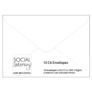 White C6 Envelopes